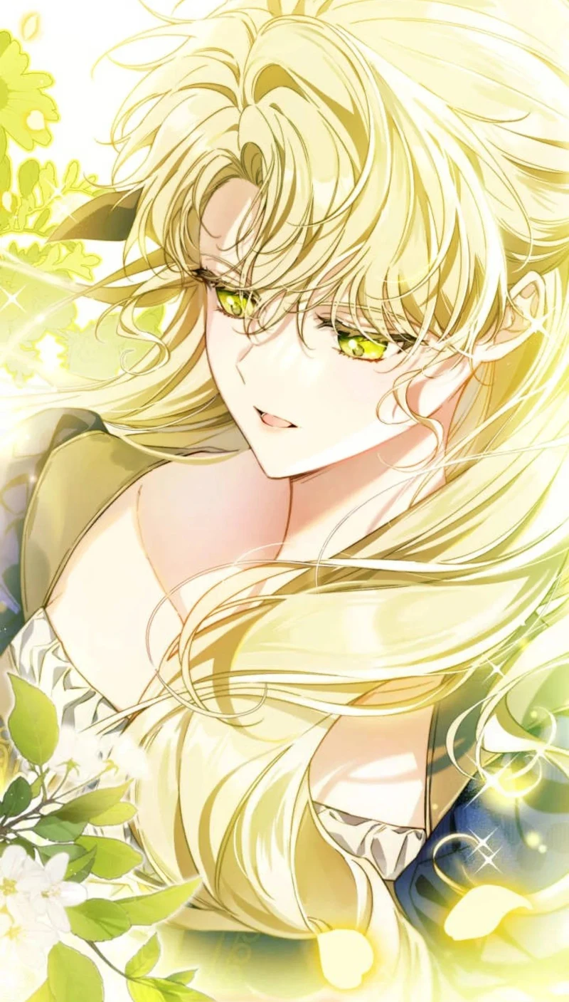 hình anime tóc vàng nữ ngầu cá tính