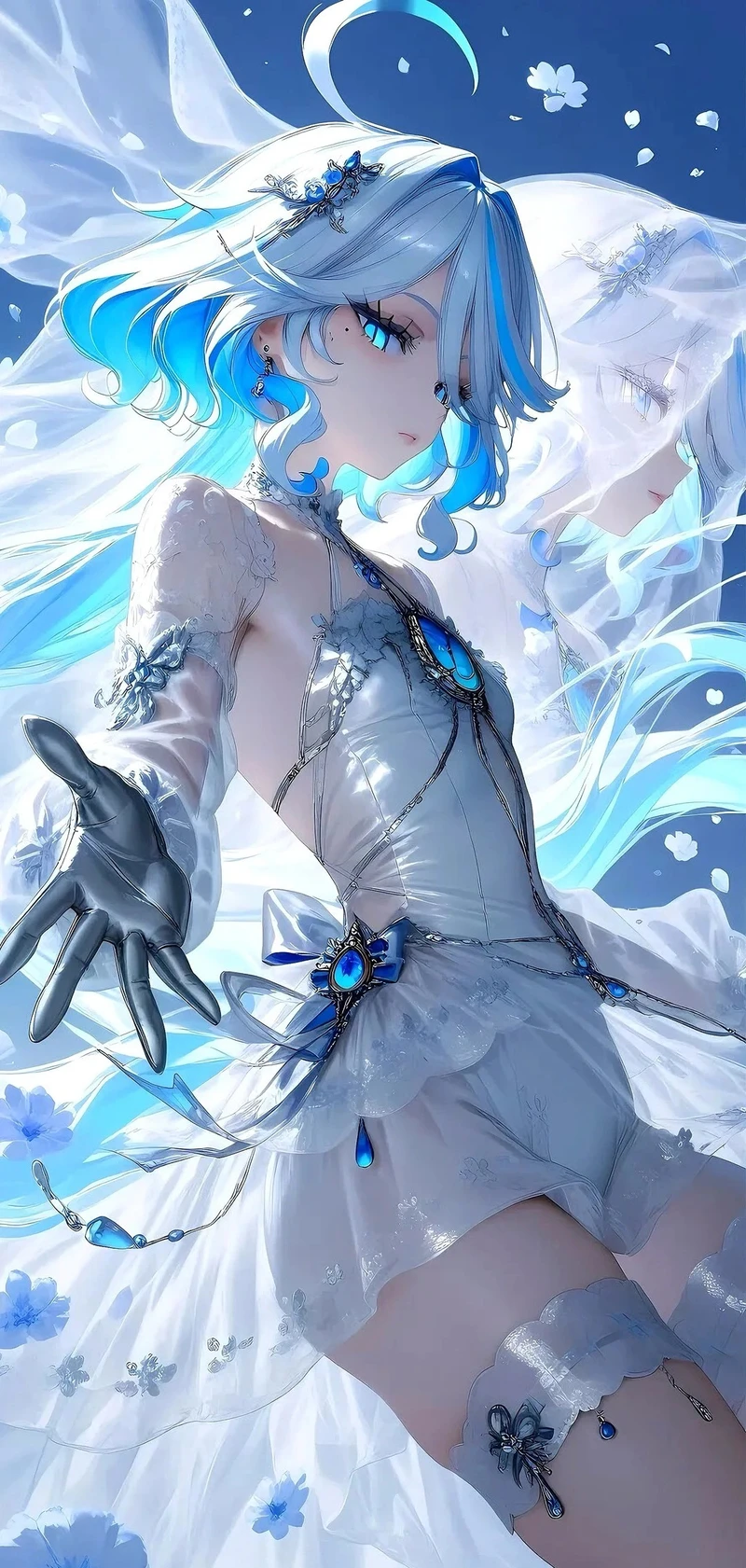 hình nền anime nữ cho màn hình máy tính