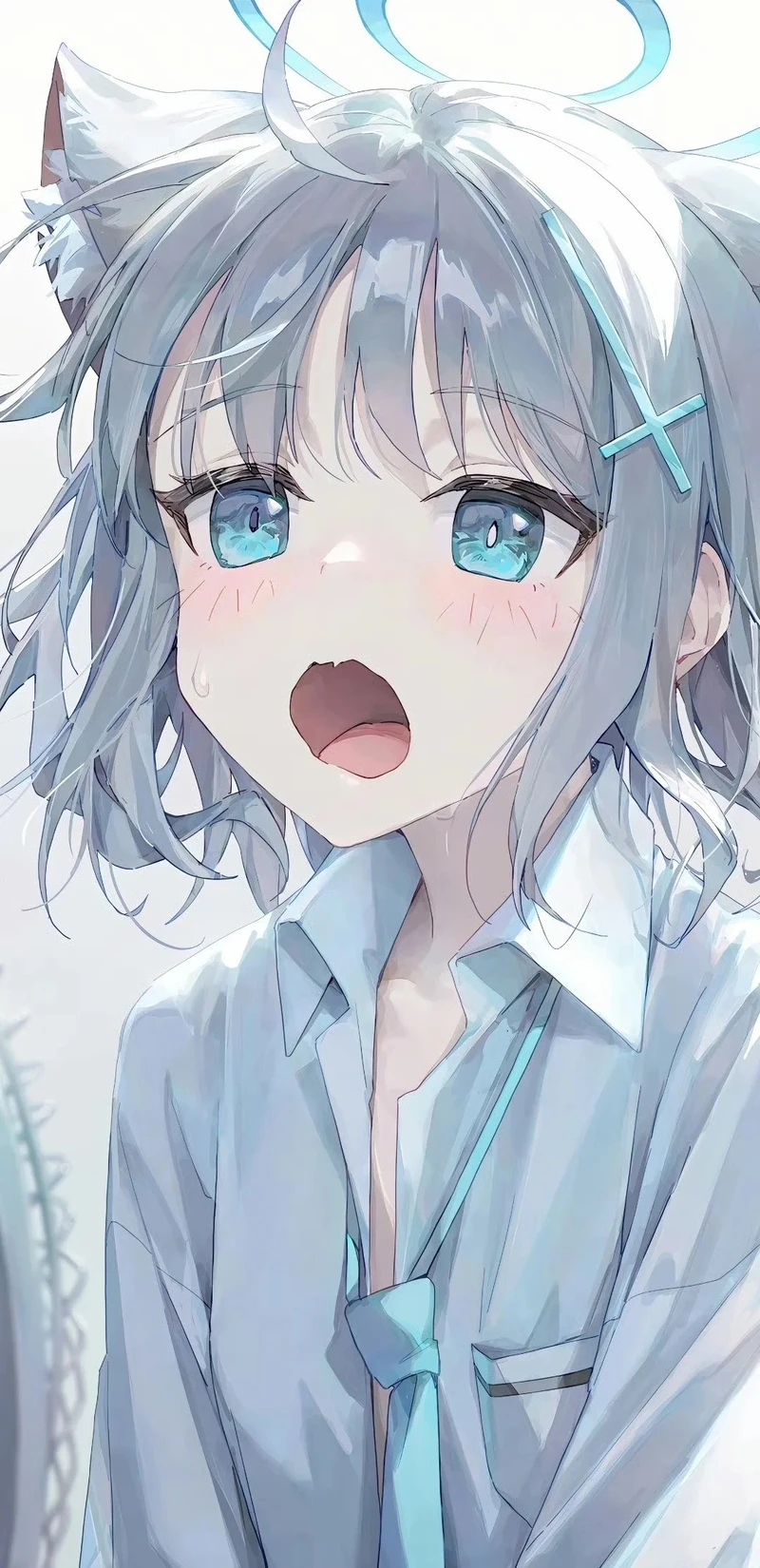 hình nền anime nữ tóc ngắn cá tính