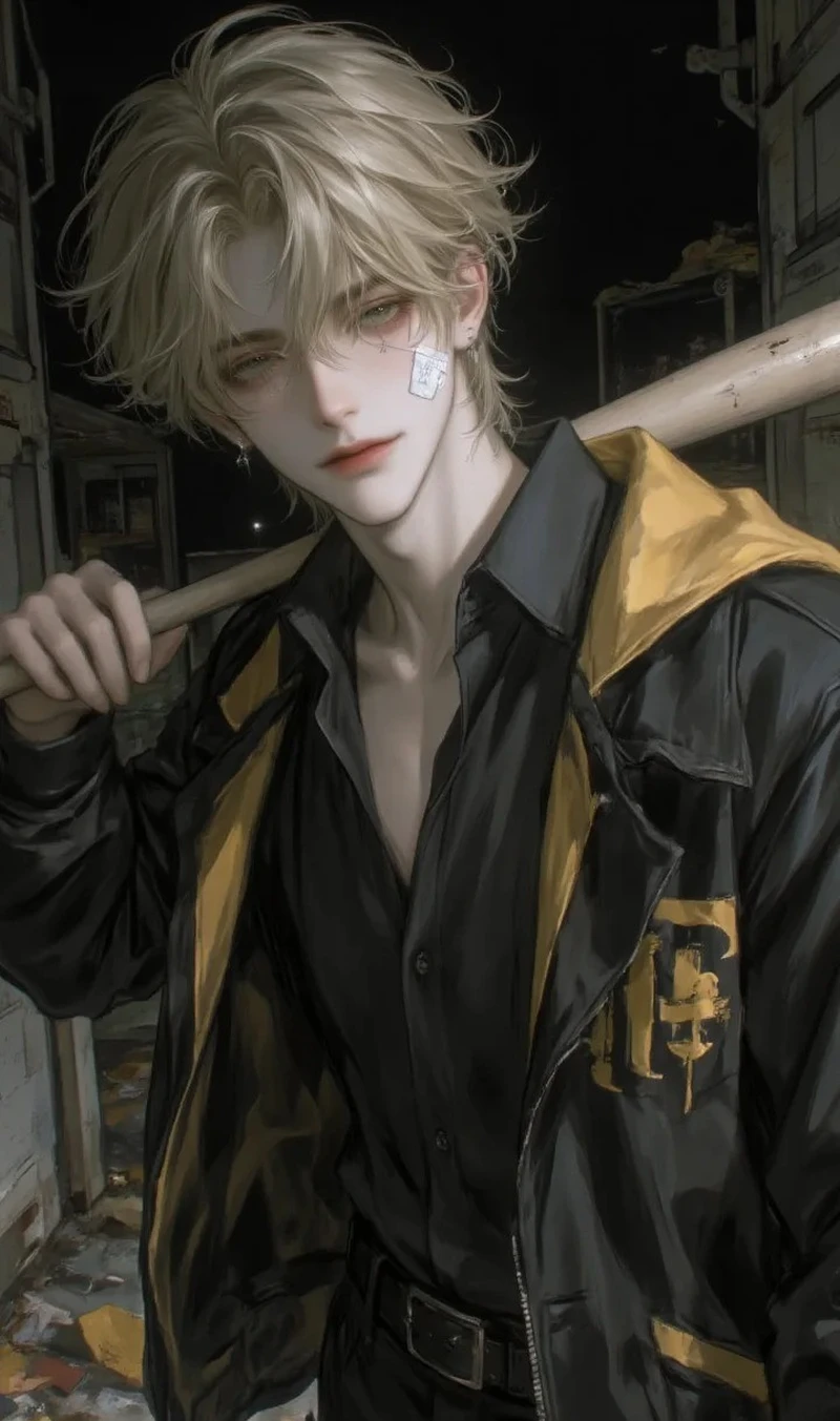 hình nền đẹp anime tóc vàng nữ