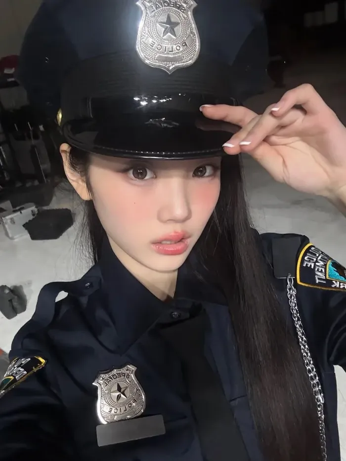 Ảnh cosplay cảnh sát trẻ trung năng động