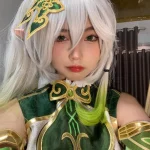 Hình cosplay Nahida ngọt ngào tinh khôi