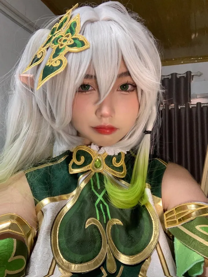 Hình cosplay Nahida ngọt ngào tinh khôi