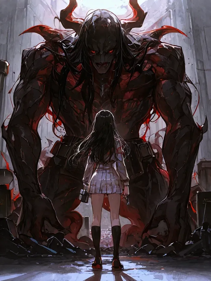 Ảnh anime đáng sợ ma quái