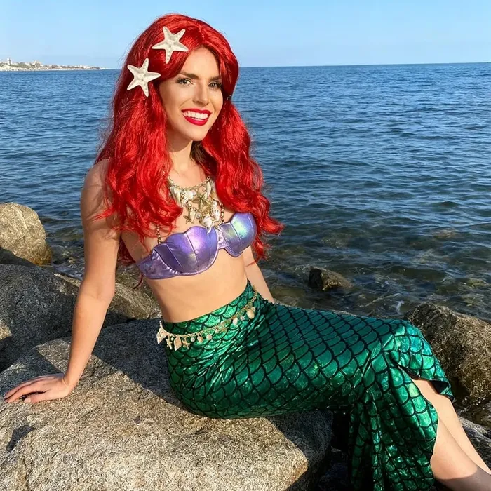 Ảnh cosplay nàng tiên cá quyến rũ kiêu sa