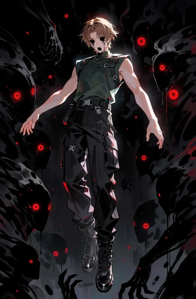 Hình anime kinh dị huyền bí u tối