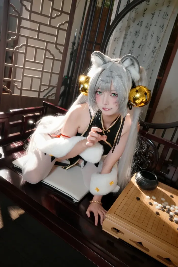 Ảnh cosplay mèo dễ thương đáng yêu