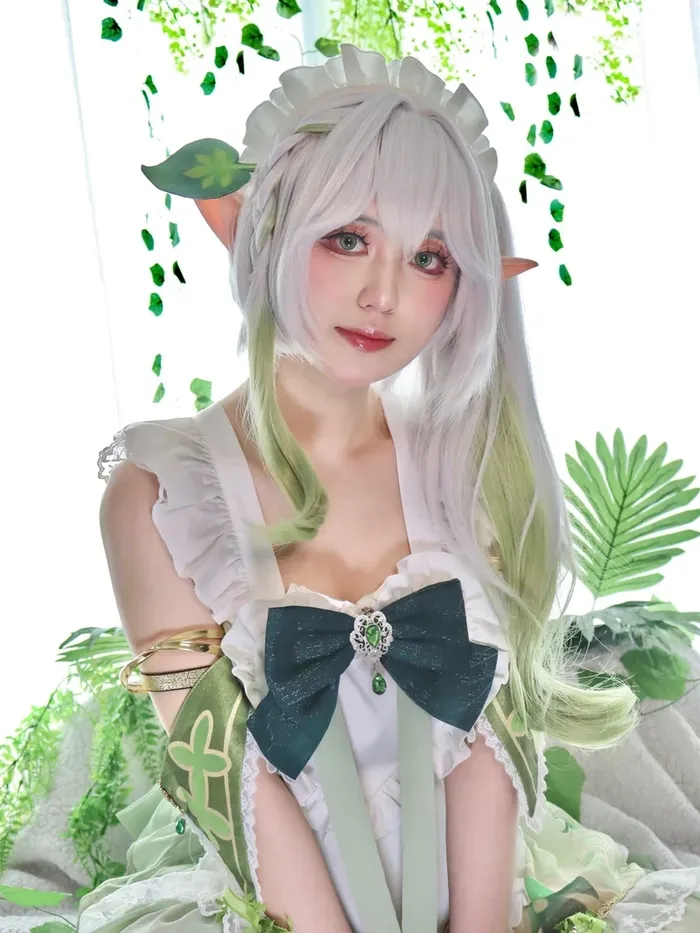 Ảnh cosplay Nahida dịu dàng thanh khiết