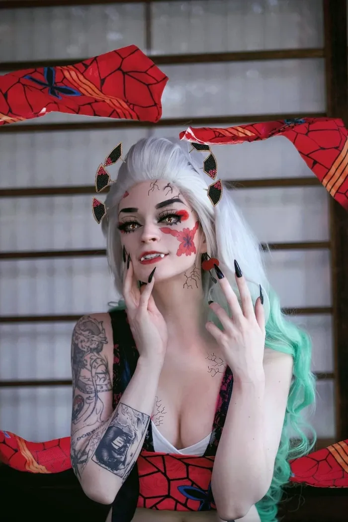 Ảnh cosplay Daki lộng lẫy mê hoặc