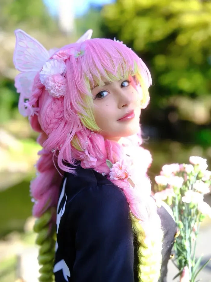 Luyến Trụ cosplay ảnh ngọt ngào thanh thoát