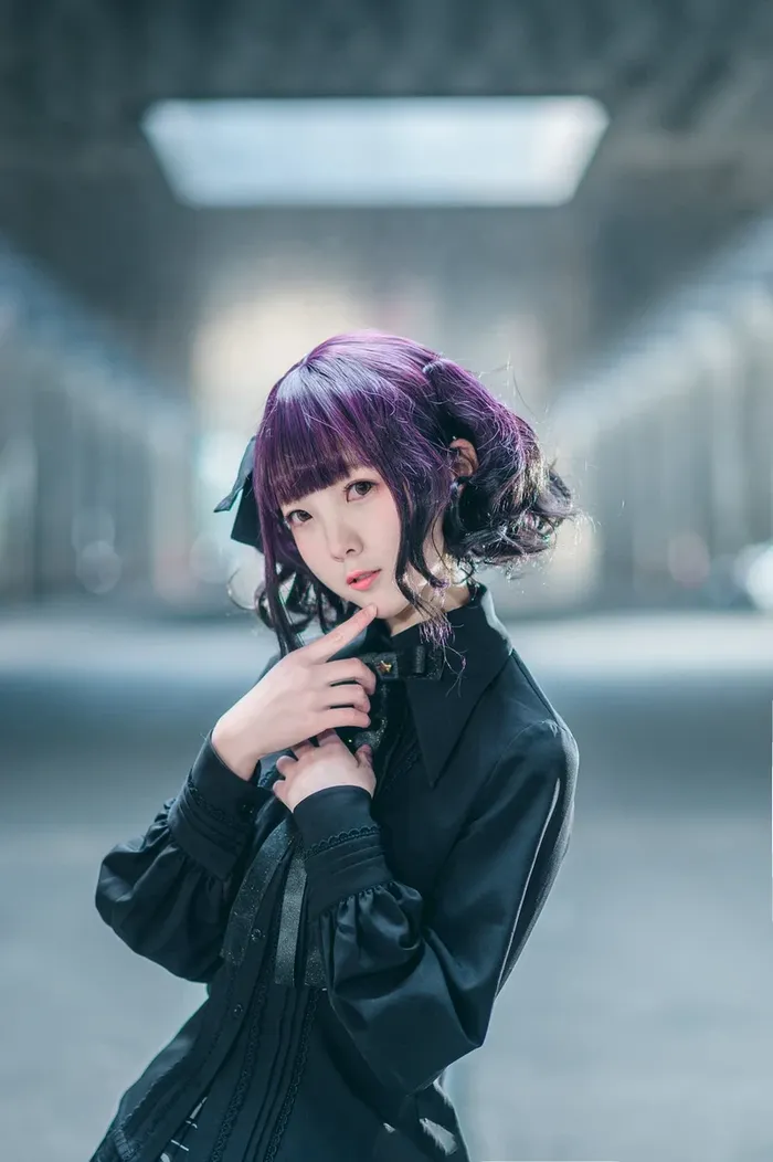 Hình cosplay gái xinh thanh thoát dịu dàng