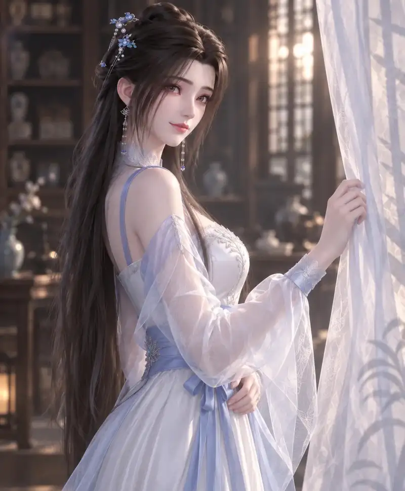 3D Lý Mộ Uyển ảnh sex chân thật cực nét
