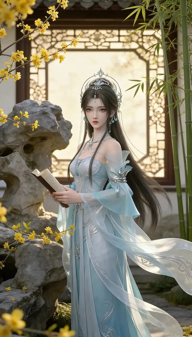 3D Thanh Y ảnh sex nude quyến rũ