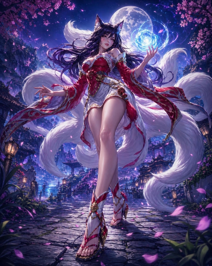 Ahri hentai ảnh quyến rũ cuốn hút mạnh mẽ