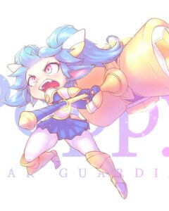 Ảnh Poppy hentai cùng biểu cảm vui tươi nổi bật