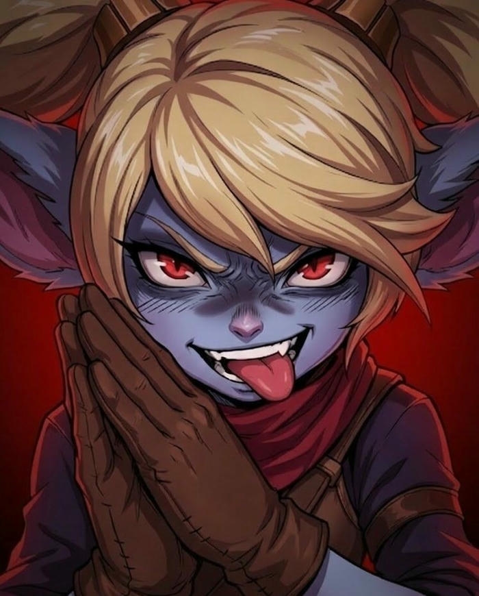 Ảnh Poppy hentai mang thần thái quyết đoán mạnh mẽ