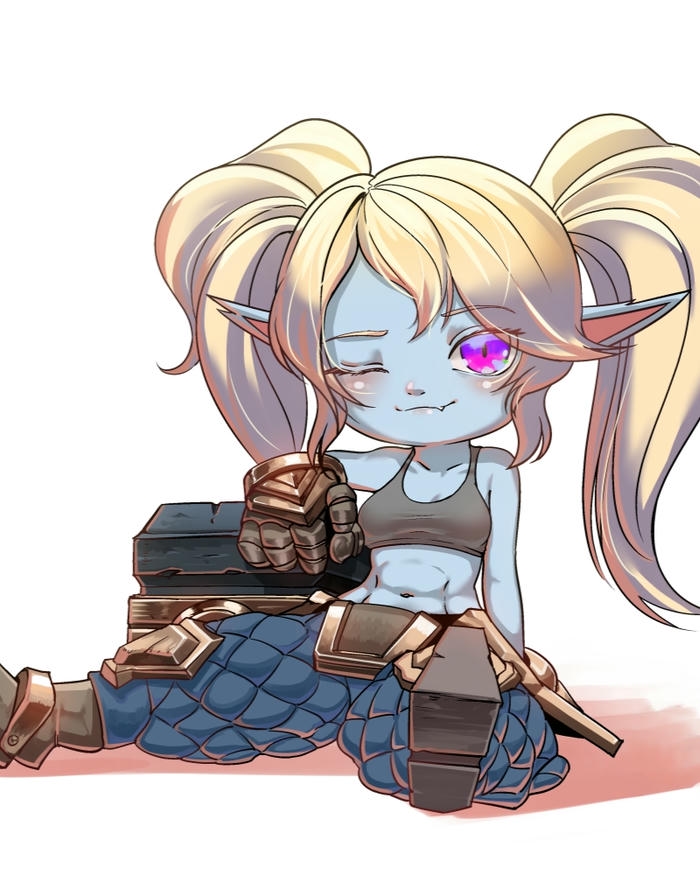 Ảnh Poppy hentai thể hiện phong thái chiến binh
