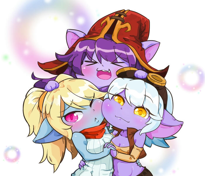 Ảnh Poppy hentai với ánh mắt sắc sảo nổi bật