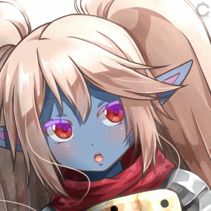 Ảnh Poppy hentai với biểu cảm đáng yêu tinh nghịch