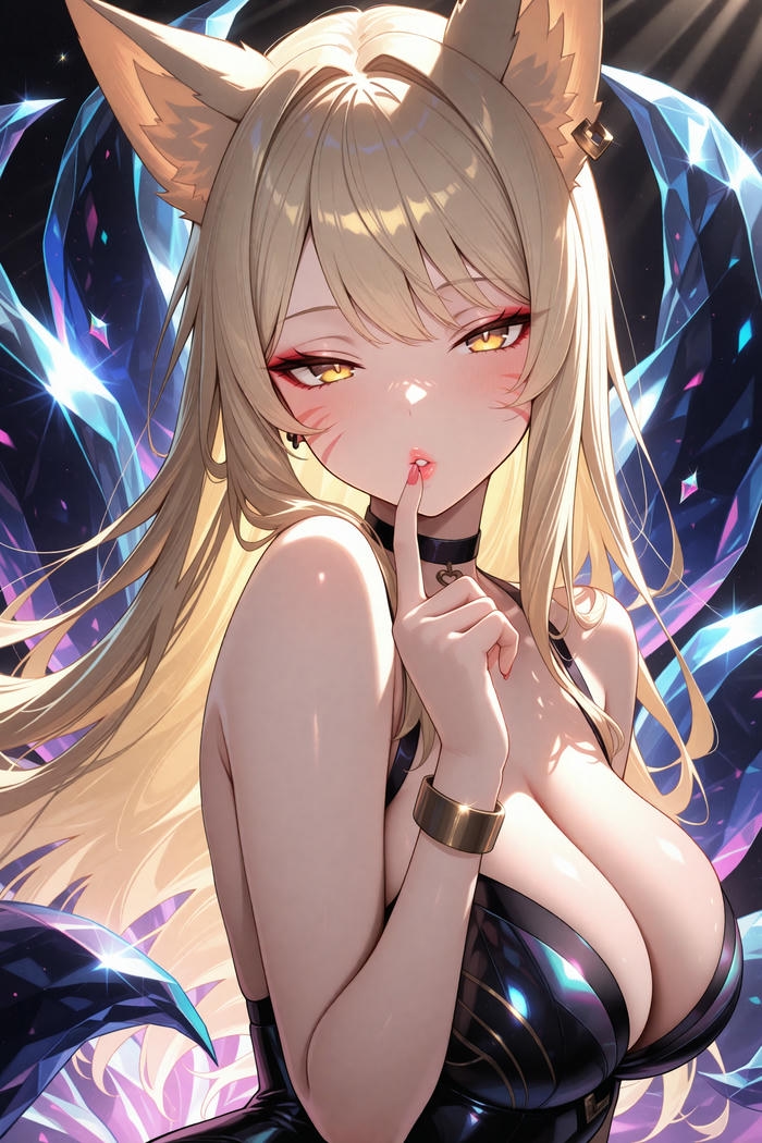Ảnh ahri hentai cân đối độc đáo hài hòa