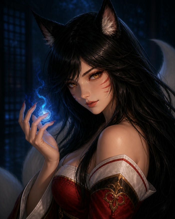 Ảnh ahri hentai sinh động hoàn mỹ rõ nét