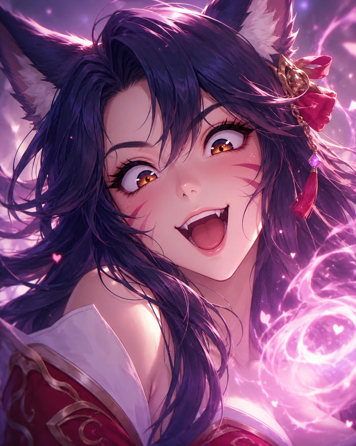 Ảnh ahri hentai tinh xảo rực rỡ cảm xúc