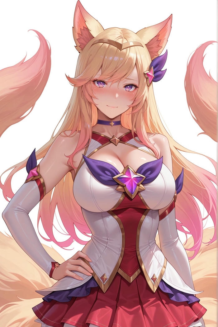 Ảnh kiểu ahri hentai sáng tạo cân đối sắc sảo