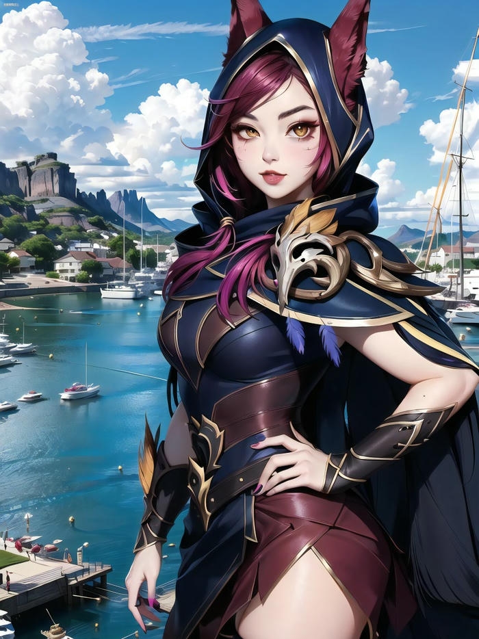 Ảnh xayah hentai chuẩn nét, hiển thị mượt mà