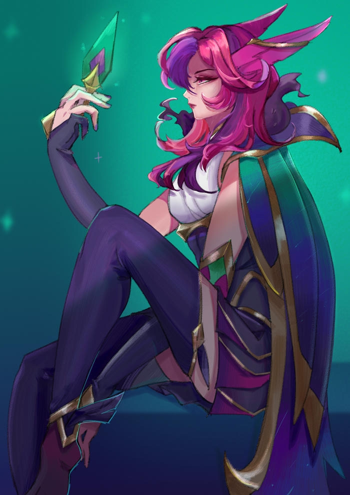 Ảnh xayah hentai thể hiện nét vẽ dứt khoát
