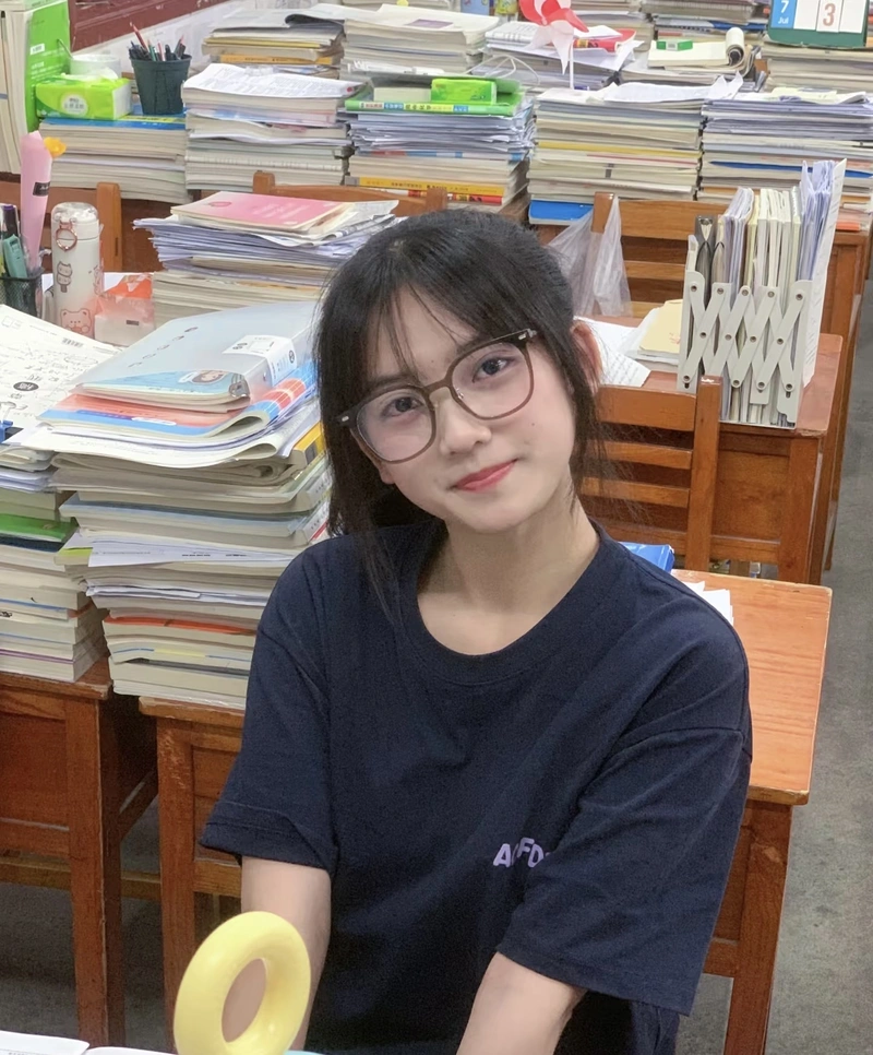 Ảnh gái xinh cấp 3 mang vẻ trong sáng
