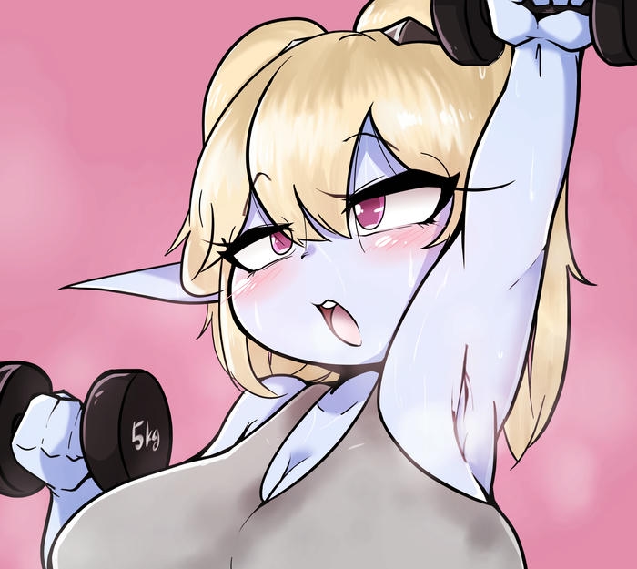 Hình Poppy hentai mang diện mạo nhỏ nhắn đáng yêu