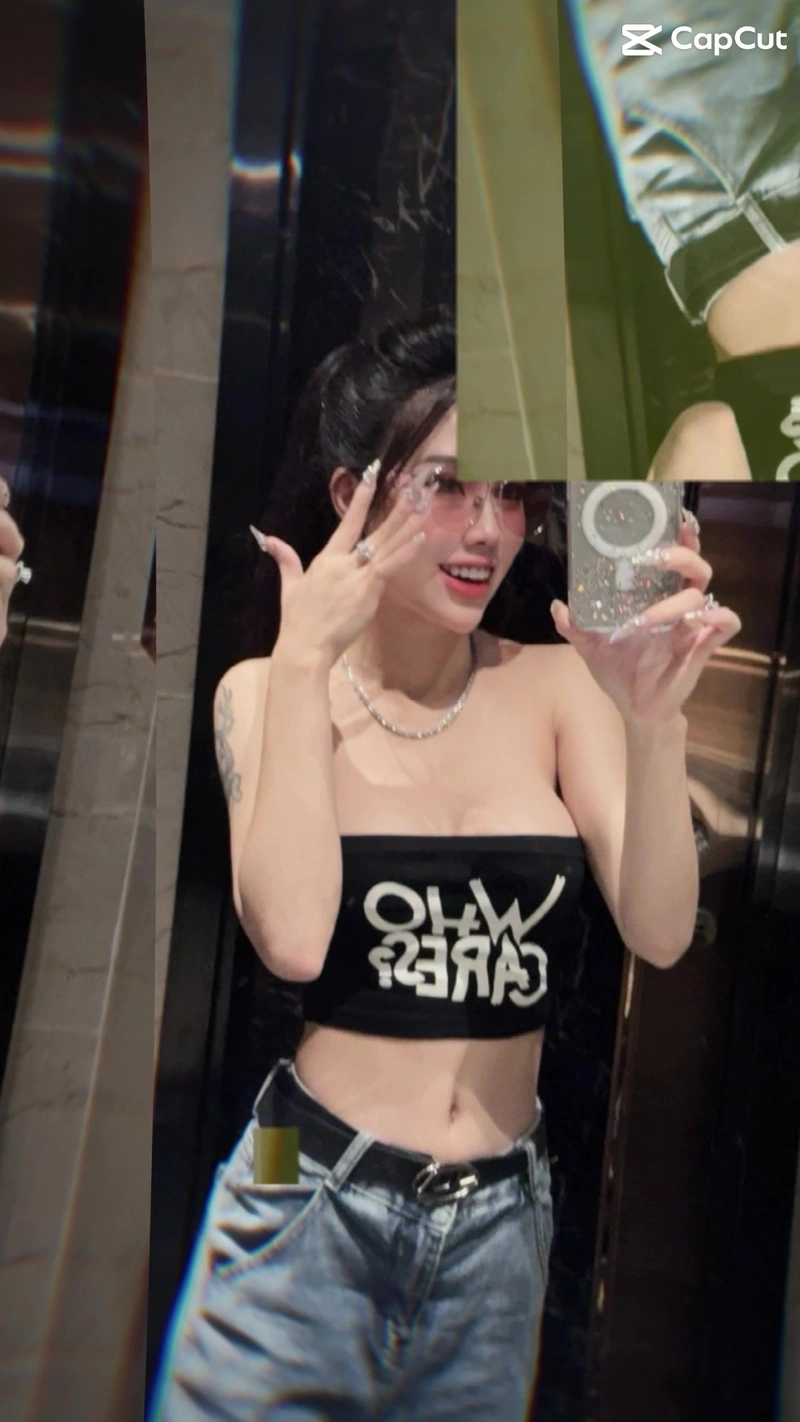 Hình Tuệ Vy Tiktoker sexy đít cong gợi cảm