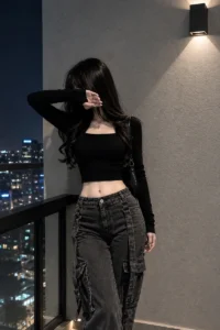 Hình bad girl lạnh lùng kiêu sa