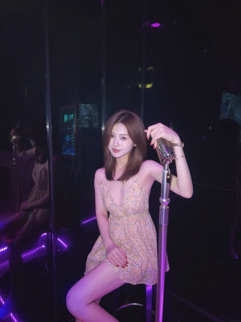 Hình gái karaoke cởi đồ show hàng gợi dục