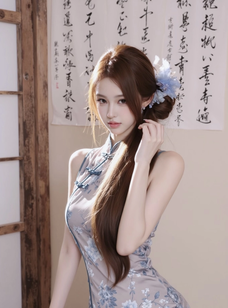 Hình gái xinh Trung Quốc rạng rỡ đầy sức hút
