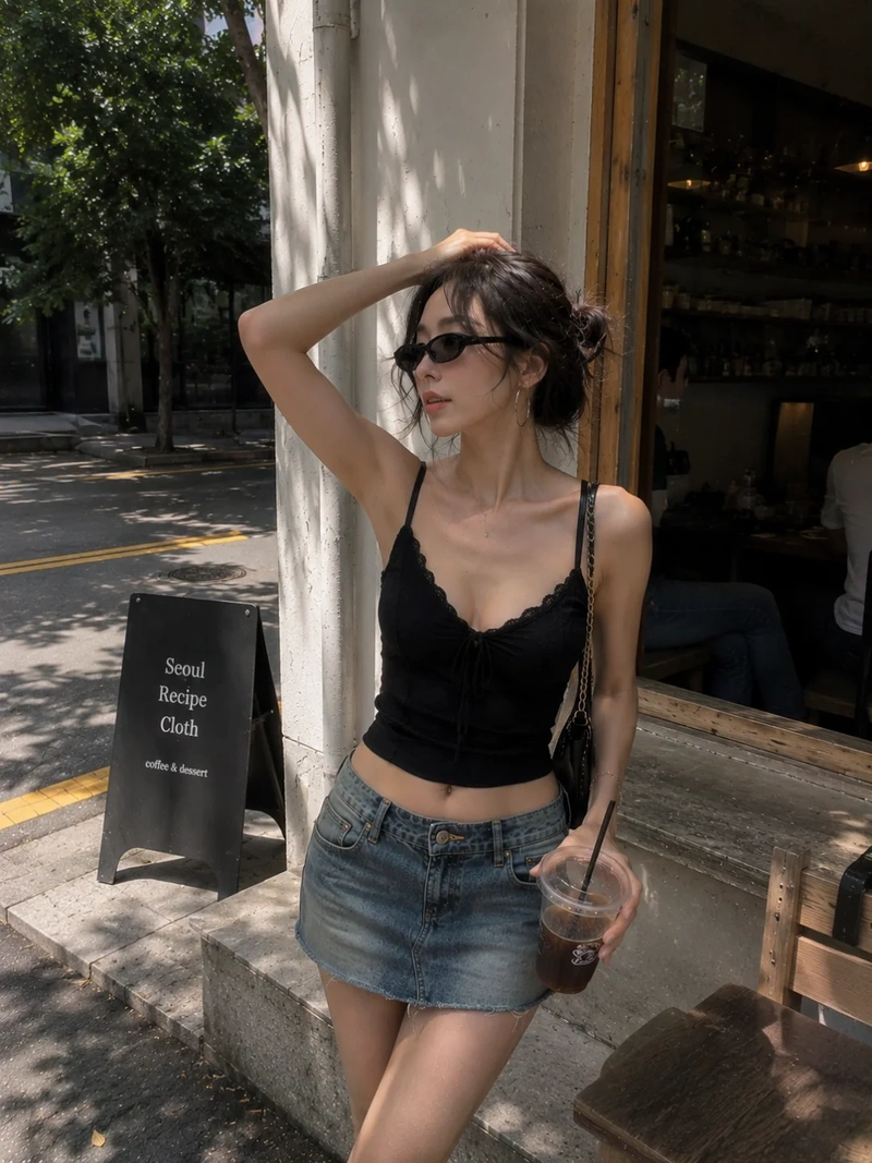 Hình girl phố quyến rũ bí ẩn