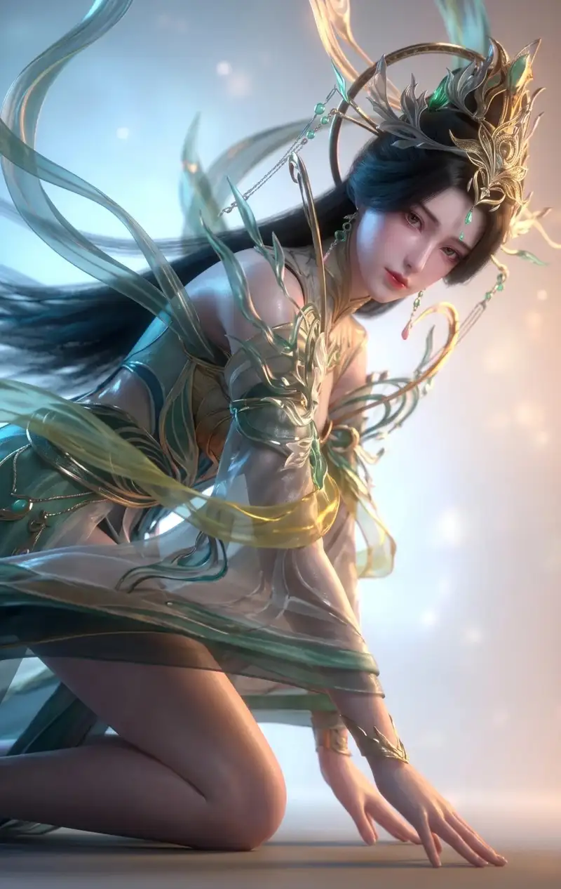 ảnh sex Liễu Thần 3D full body AI