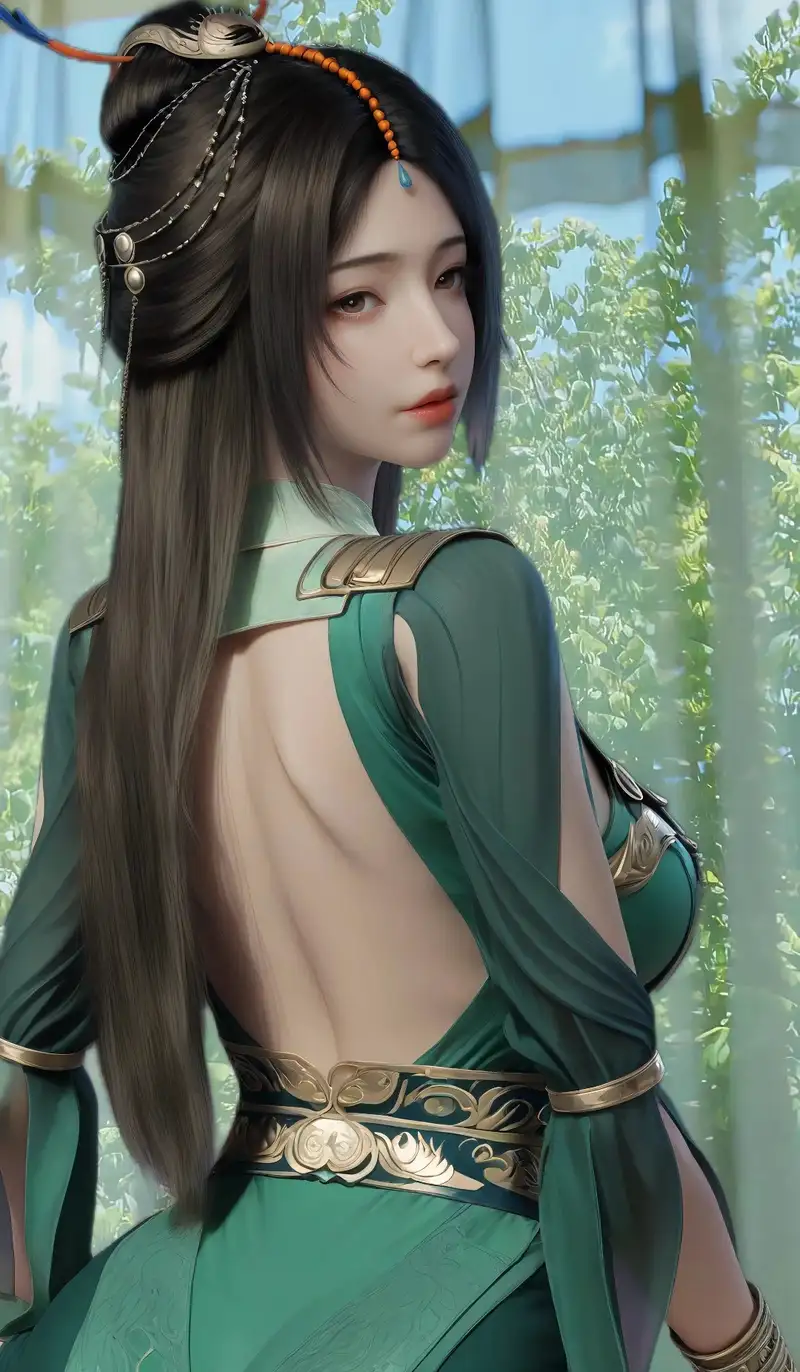 hình sexy nude 3D full Liễu Ngọc